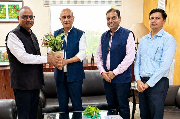 RVNL CMD holds interactions with MD, KRIBHCO